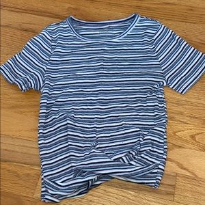 Hollister crop shirt